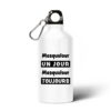 Gourde en aluminium 50cl - Masquelour un jour Masquelour toujours