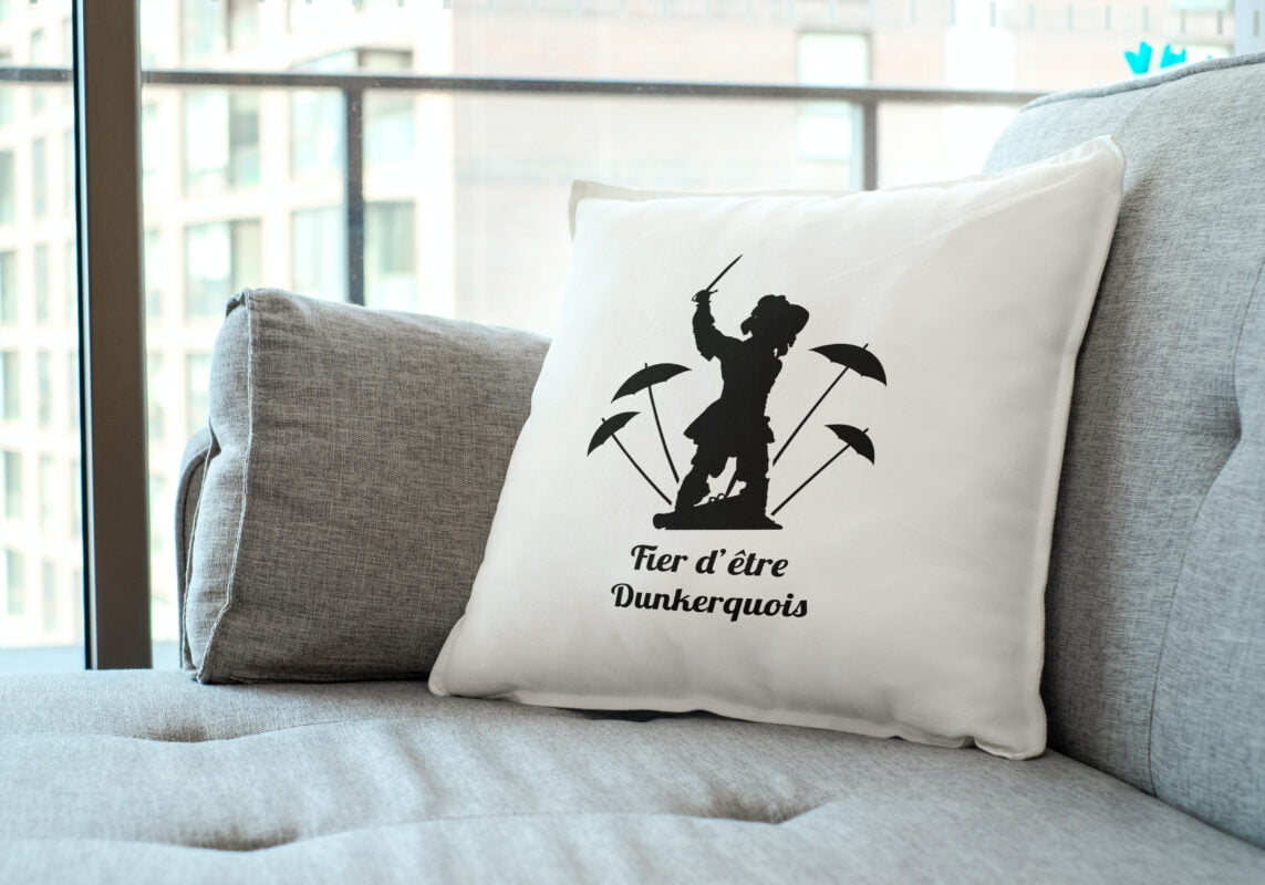 coussin Dunkerqueboutique.com produit cadeaux cadeau valeur carnaval