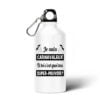 Gourde en aluminium 50cl - Je suis carnavaleux et toi c'est quoi ton super-pouvoir?