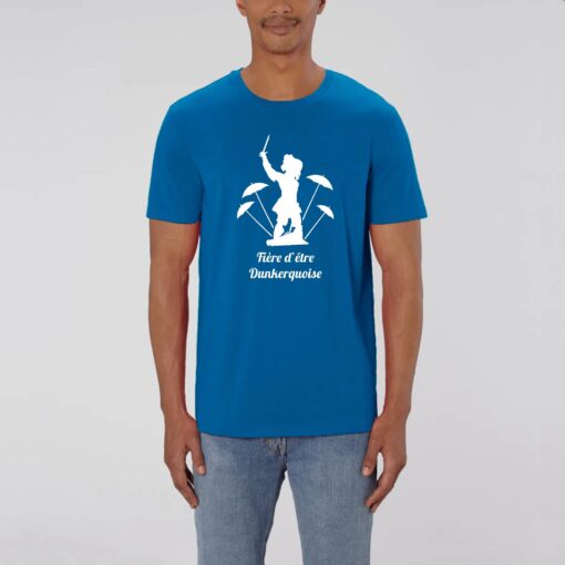 T-shirt Unisexe - 100% coton Bio 180 g/m² - Fière d'être dunkerquoise