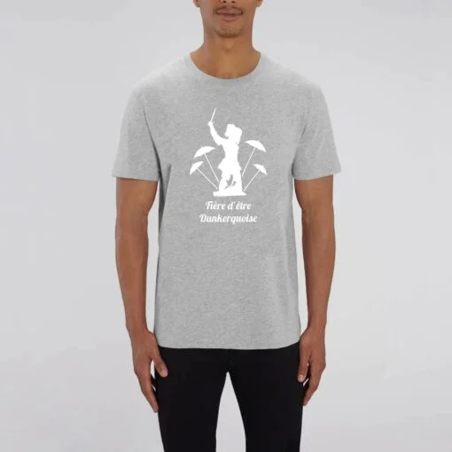 T-shirt Leger Unisexe - 100% coton Bio 150 g/m2 - Fière d'être dunkerquoise