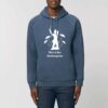 Sweat u00e0 capuche unisexe avec poches latu00e9rales - Bio 300g/m² - Fière d'être dunkerquoise