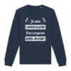 Sweat-shirt unisexe - Bio 280 g/m2 - Je suis carnavaleuse et toi c`est quoi ton super-pouvoir?