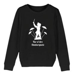 Sweat-shirt Enfant - Bio 280g/m² - Fier d'être dunkerquois