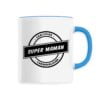 Mug en céramique 33cl – Certifiée super maman carnavaleuse