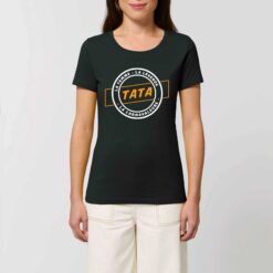 T-shirt Femme - 100% coton Bio 155g/m² - Tata la femme la légende la carnavaleuse