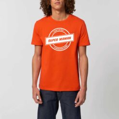T-shirt Unisexe – 100% coton Bio 180g/m² - Certifiée super maman carnavaleuse