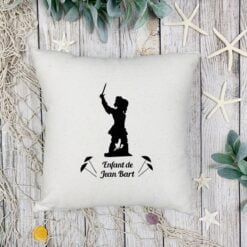 Coussin et housse - Enfant de Jean bart - plage