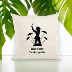 Coussin et housse - Fière d'être dunkerquoise