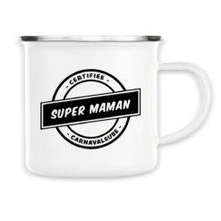 Mug metal - super maman carnavaleuse