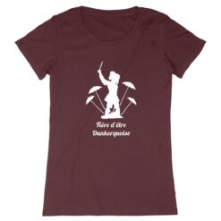 T-shirt Femme - 100% coton Bio 155 g/m² - Fière d'être dunkerquoise 13 - Dunkerqueboutique.com T-shirt Femme - 100% coton Bio 155 g/m² - Fière d'être dunkerquoisee