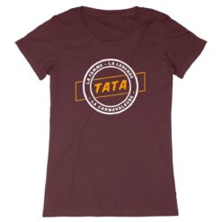 T-shirt Femme - 100% coton Bio 155g/m² - Tata la femme la légende la carnavaleuse