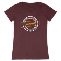 T-shirt Femme - 100% coton Bio 155g/m² - Marraine la femme la légende la carnavaleuse 13 - Dunkerqueboutique.com T-shirt Femme - 100% coton Bio 155g/m² - Marraine la femme la légende la carnavaleuse
