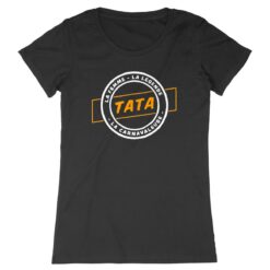 T-shirt Femme - 100% coton Bio 155g/m² - Tata la femme la légende la carnavaleuse