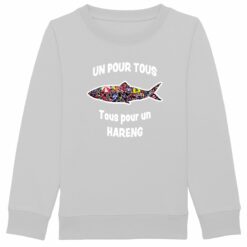 Sweat-shirt Enfant - Bio 300g/m² - Un pour tous Tous pour un hareng