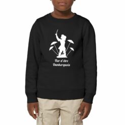 Sweat-shirt Enfant - Bio 280 g/m² - Fier d'être dunkerquois