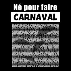 Vue alternative de Sweat-shirt unisexe - Bio 280g/m² - Né pour faire Carnaval (2025)