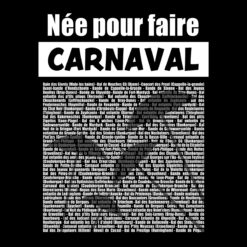 Sweat à capuche unisexe avec poches latérales - Bio 280g/m² - Née pour faire Carnaval (2025) 5 - Dunkerqueboutique.com Nee pour faire canaval 2025 visuel ok - Dunkerqueboutique.com