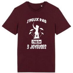 T-shirt leger j'fais les 3 joyeuses