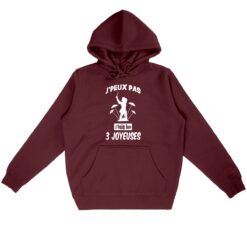 Sweat capuche L j'fais les 3 joyeuses