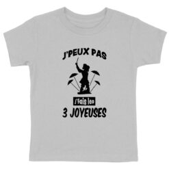 T-shirt E - j'fait les 3 joyeuses