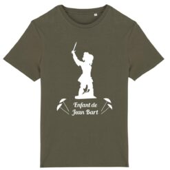 T-shirt Leger Unisexe – 100% coton Bio 150 g/m² – Enfant de Jean Bart