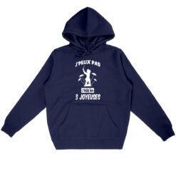 Sweat capuche L j'fais les 3 joyeuses