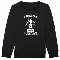 Sweat-shirt E - J'fais les 3 joyeuses