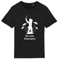 T-shirt Leger Unisexe - 100% coton Bio 150 g/m² - Fier d'être dunkerquois