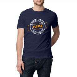 T-shirt Unisexe - 100% coton Bio 180 g/m² - Papa l'homme le mythe le carnavaleux