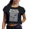Crop Top - Née pour faire carnaval