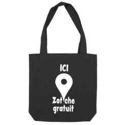 Sac fourre-tout en toile - 100% recyclé 300 g/m² - Ici zot'che gratuit